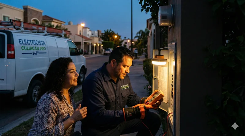 Reseña 5 estrellas Google - Los recomiendo electricidad Culiacán